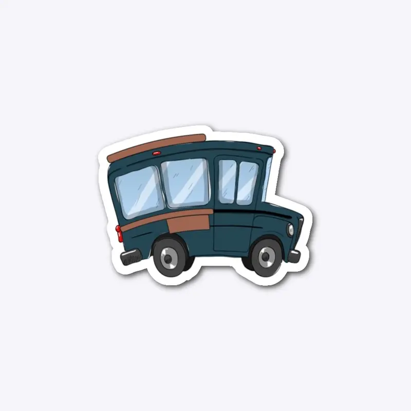 Ivan The Short Bus Sticker