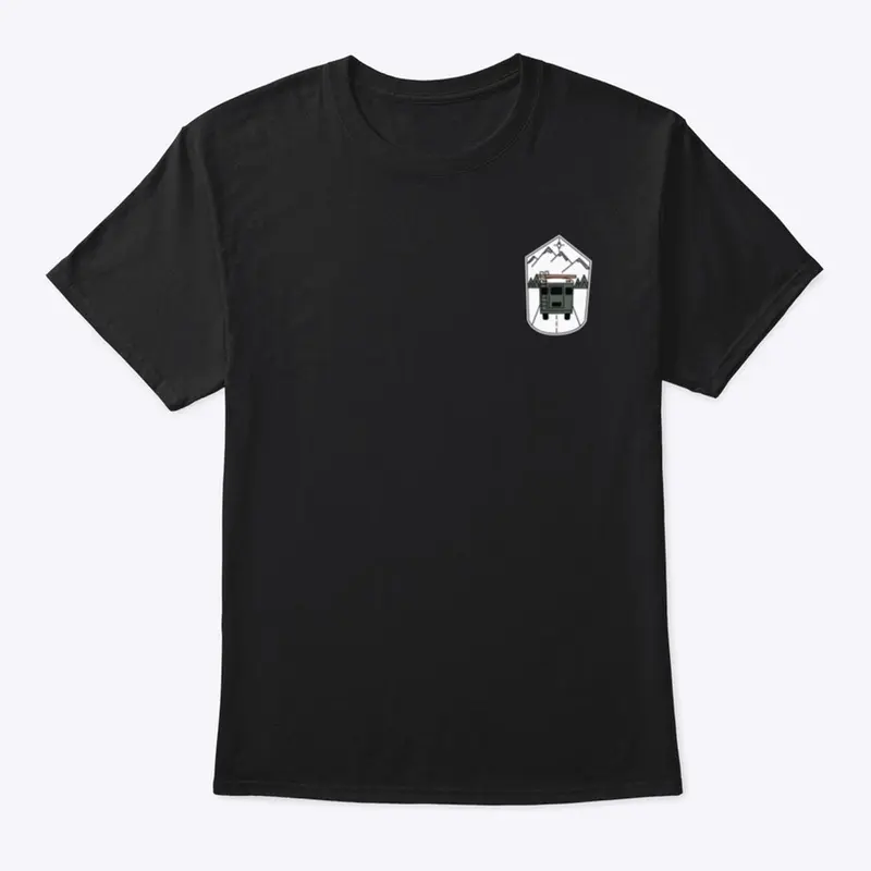 Navigation Nowhere Logo Front Corner Tee